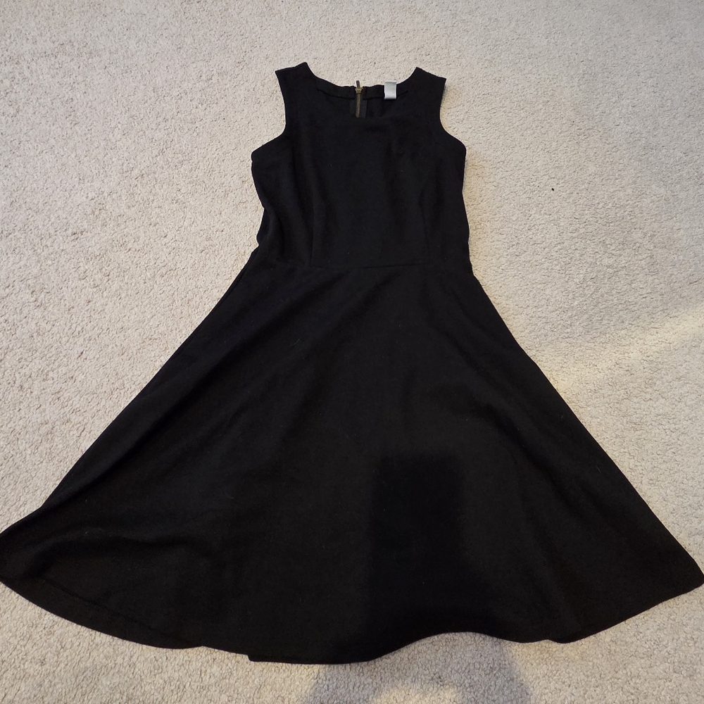 Elegant Black Sleeveless Dress